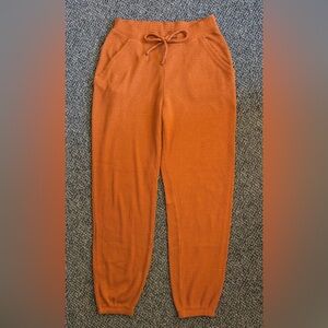 Orange Sweat Pants